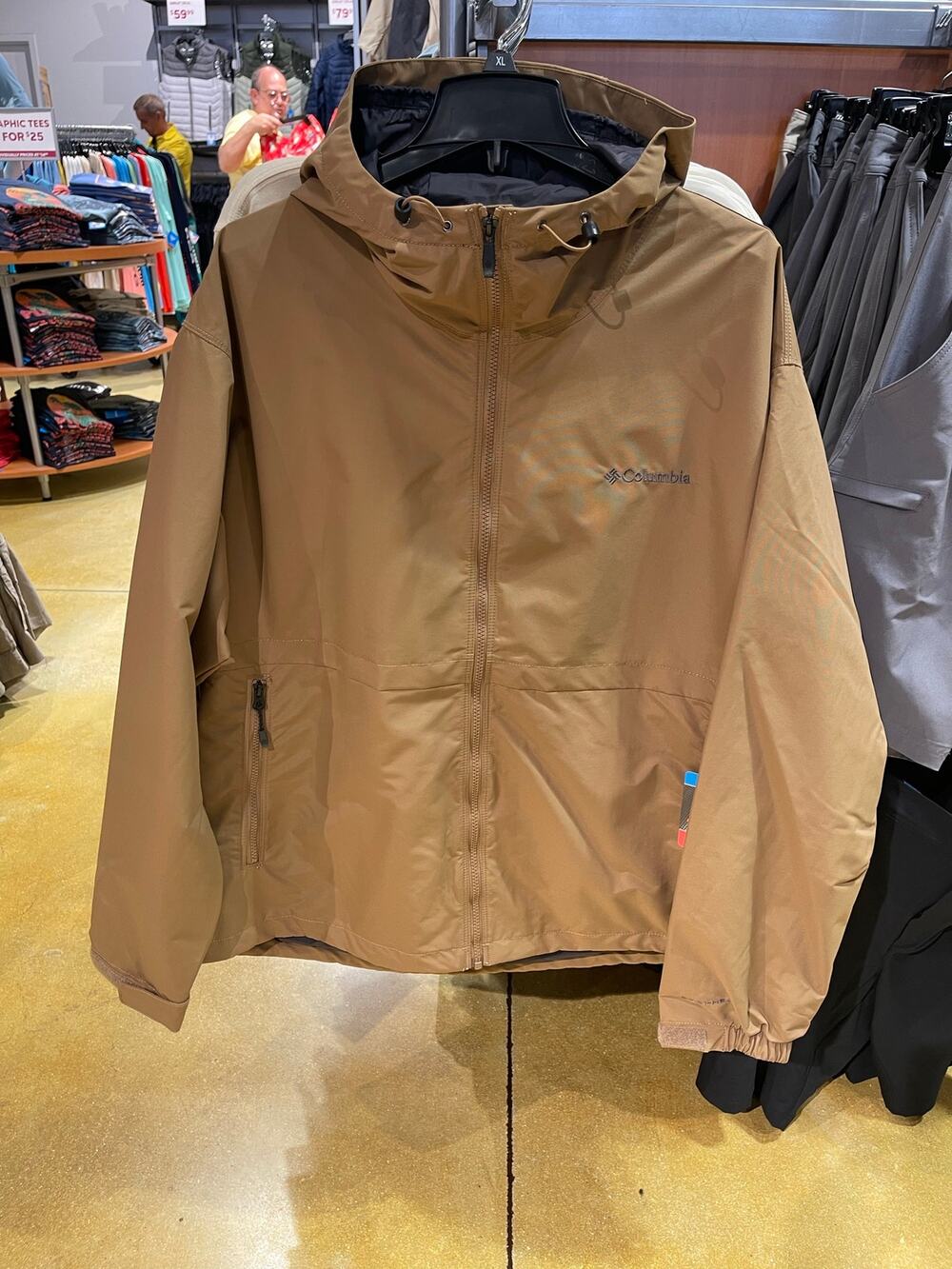 Brand New！Columbia mens rain/wind jackets！good deal！